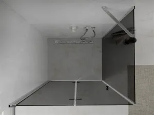 Sprchový kút Mexen Lima Grey 100 x 80 cm