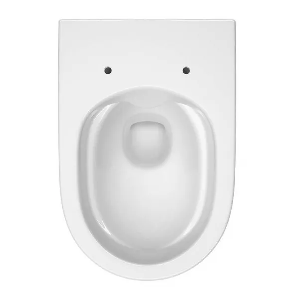 CERSANIT - SET B331 WC misa LARGA OVAL Cleanon + sedadlo SLIM S701-472