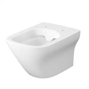 CERSANIT - SET B332 WC misa LARGA SQUARE Cleanon + sedadlo SLIM S701-473