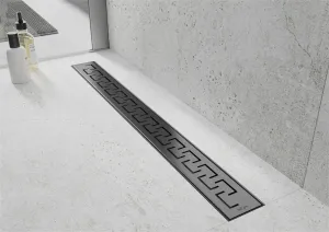 MEXEN sprchový žľab NEREZ M15 900 BLACK