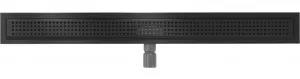 Odtokový žľab nízky MEXEN FLAT BLACK 90 cm - vzor G08