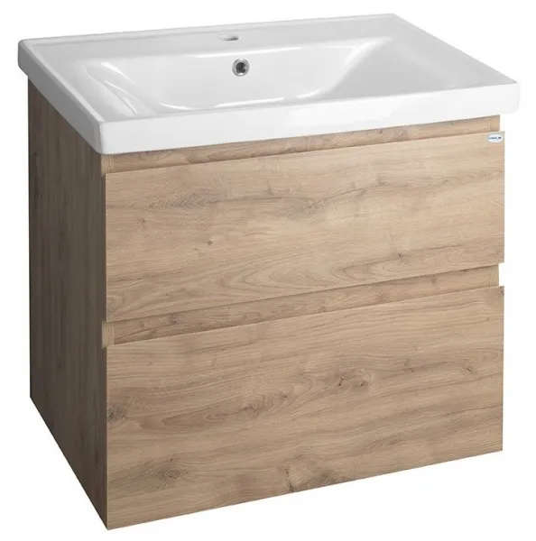AQUALINE - SAVA 70 keramické umývadlo nábytkové 70x46cm, biela 2070