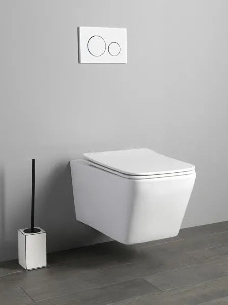 SAPHO - PORTO závesná WC misa, Rimless, 36x52cm, biela PZ102WR