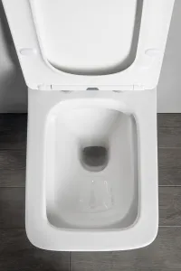 SAPHO - PORTO závesná WC misa, Rimless, 36x52cm, biela PZ102WR