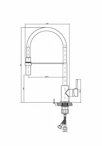 INVENA INVENA - Drezová batéria CHAMELEON, čierna BZ-29-L04-C