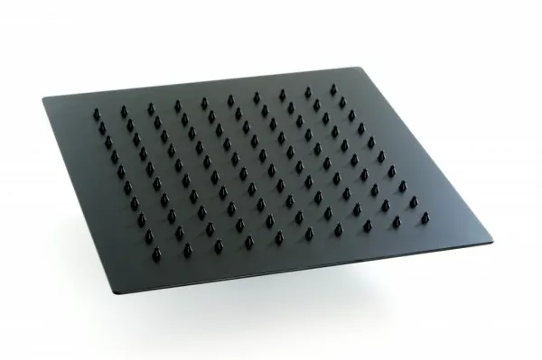 HOPA - Hranatá hlavová sprcha BLACK BAASHD2525BK