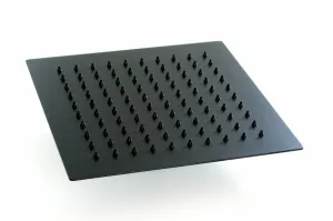 HOPA - Hranatá hlavová sprcha BLACK BAASHD2525BK