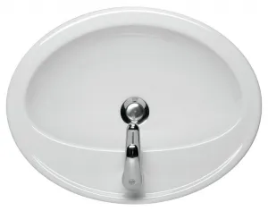 CERSANIT CERSANIT - Zápustné umyvadlo CALLA 54 s otvory pro baterie K11-0096