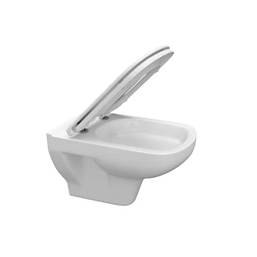 CERSANIT - SET 652 ZÁVESNÁ WC MISA COLOUR NEW CLEANON so sedadlom DUR ANTI Softclose K701-042
