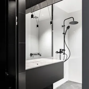 INVENA - Sprchový stĺp DARK AU-02-D04-Q