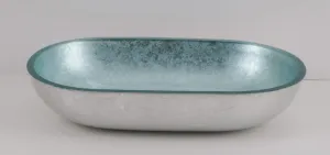 OLSEN SPA - Sklenené umývadlo na dosku LEIDEN 55×34×12 cm OLKLTG223