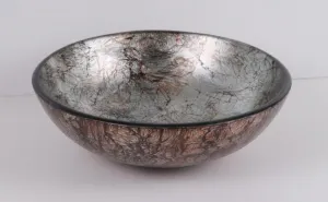 OLSEN SPA - Sklenené umývadlo na dosku UTRECHT 42×13 cm OLKLTG319