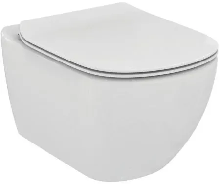 PRIM předstěnový instalační systém s chromovým tlačítkem 20/0041 + WC Ideal Standard Tesi so sedadlom SoftClose, AquaBlade PRIM_20/0026 41 TE1