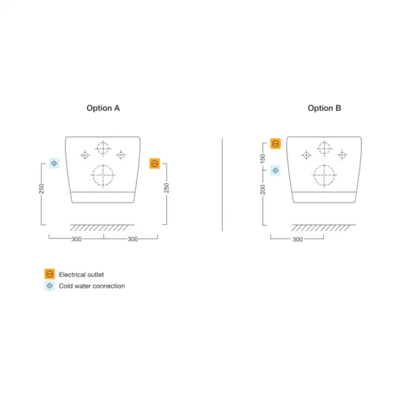 SAPHO - BLOOMING EKO PLUS elektronický bidet NB-1160D