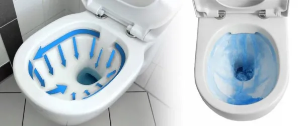 Závěsná WC mísa s prkénkem Rea Lars bílá