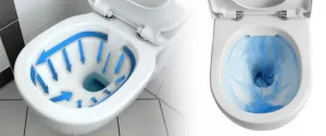 Závěsná WC mísa s prkénkem Rea Lars bílá
