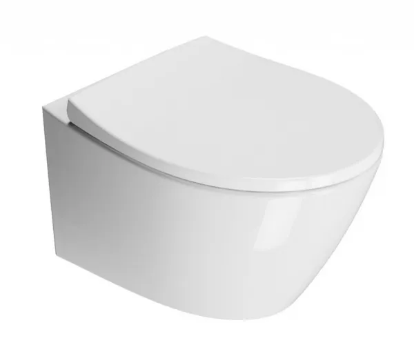 GSI - MODO závesná WC misa, Swirlflush, 37x52cm, biela ExtraGlaze 981611