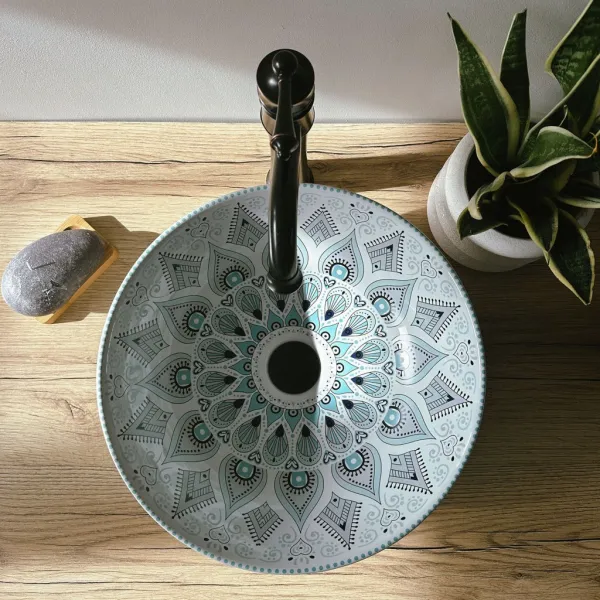 REA - Umývadlo na dosku Mandala REA-U7502