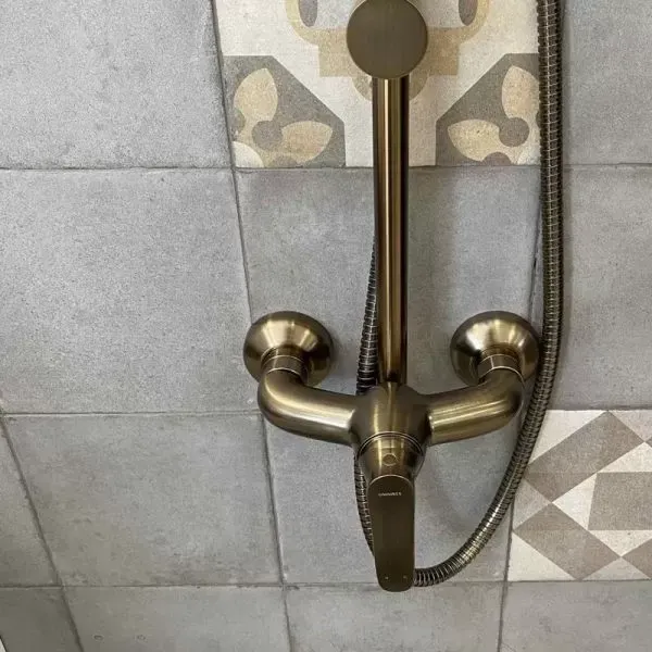 OMNIRES - ART DECO sprchový stĺp, bronz kartáčovaná AD5144BR