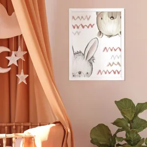 Detský obraz na stenu - Maco a zajo
