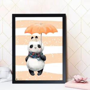 Obrázok pandy pre deti do izby