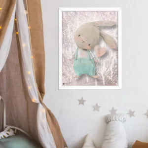 Obrazy na stenu do detskej izby - Zajko