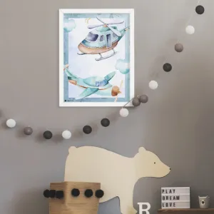 Chlapčenský obraz na stenu - Lietadlá