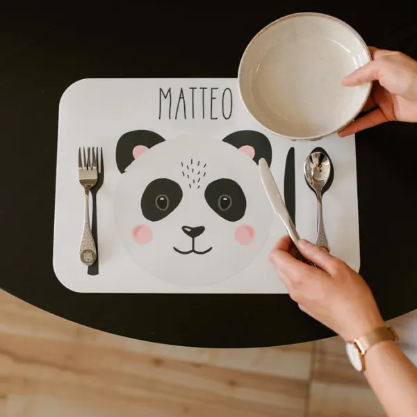 Podložka na cvičenie a hranie - Čiernobiela panda
