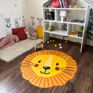Detská podložka na hranie - Žltý lev