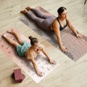 INSPIO podložka na cvičenie, vinylová karimatka s cvikmi, ako cvičiť doma