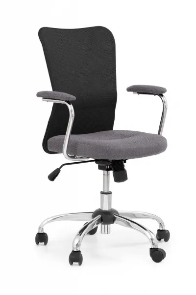 Detská stolička ANDY Halmar Čierna
