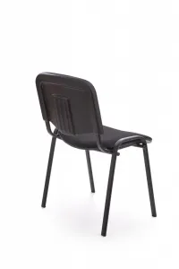 Konferenčná stolička ISO Halmar Čierna
