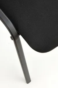 Konferenčná stolička ISO Halmar Čierna