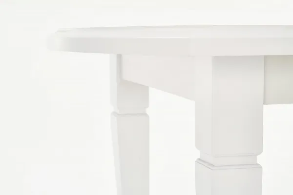 HALMAR Rozkladací jedálenský stôl Fryderyk 160/240 cm biely