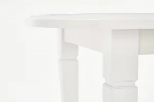 HALMAR Rozkladací jedálenský stôl Fryderyk 160/240 cm biely
