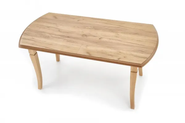 HALMAR Rozkladací jedálenský stôl Fryderyk 160/240 cm biely