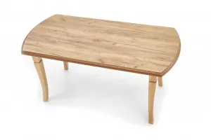 HALMAR Rozkladací jedálenský stôl Fryderyk 160/240 cm biely