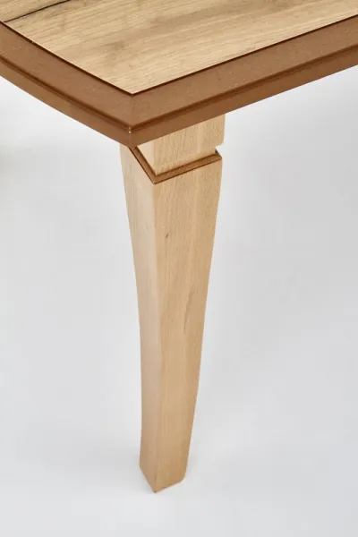 HALMAR Rozkladací jedálenský stôl Fryderyk 160/240 cm biely