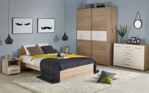 HALMAR Šatníková skriňa Lima4 biela