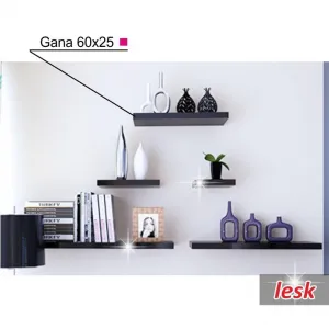 Nástenná polička GANA 60x25 Tempo Kondela