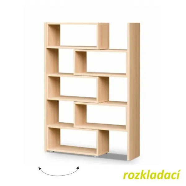 Regál KLOE II Tempo Kondela Biela
