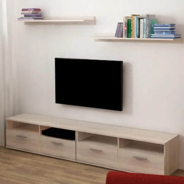 RTV stolík SINGA 12 Tempo Kondela Biela