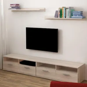 RTV stolík SINGA 12 Tempo Kondela Biela