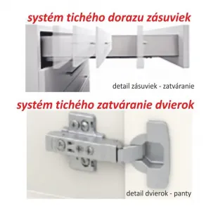 Spodná skrinka LINE D80 Tempo Kondela Dub sonoma