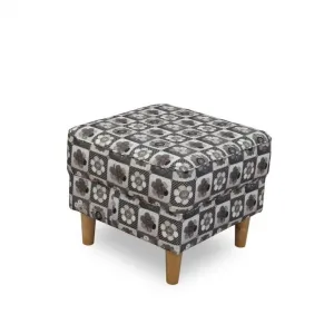Kreslo s taburetom ASTRID Tempo Kondela Patchwork M1