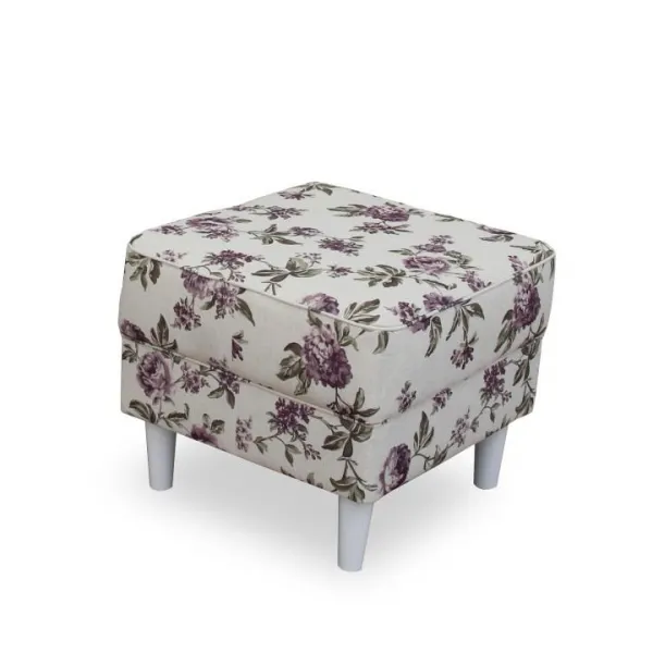 Kreslo s taburetom ASTRID Tempo Kondela Patchwork M1
