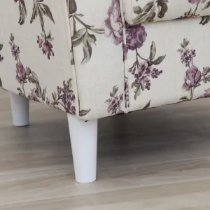 Kreslo s taburetom ASTRID Tempo Kondela Patchwork M1