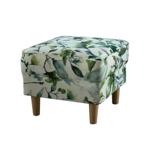 Kreslo s taburetom ASTRID Tempo Kondela Patchwork M1