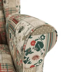 Kreslo CHARLOT Tempo Kondela Patchwork M1