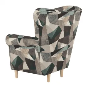 Kreslo CHARLOT Tempo Kondela Patchwork M1